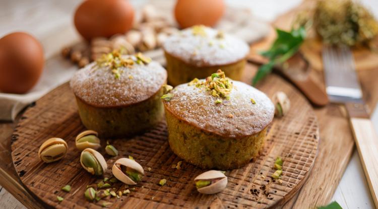 Pisztáciás muffin